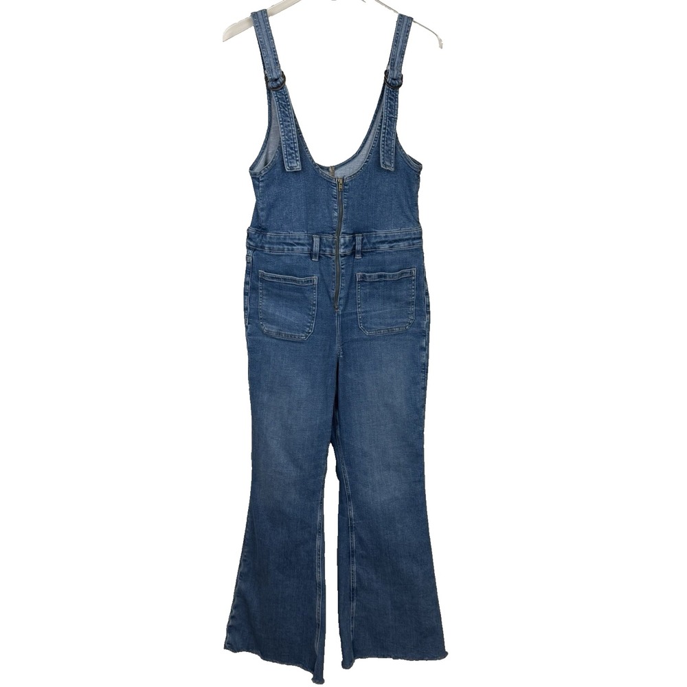 American Eagle Outfitters Blue Denim Overalls